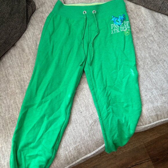 ❤️y2k justice green capri low rise sweats - Picture 4 of 5
